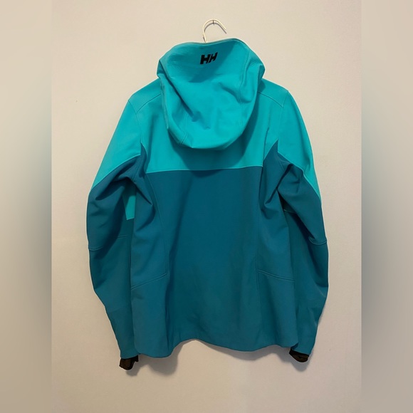 Helly Hansen Women’s Odin Pro Shield Hybrid Softshell Jacket - Teal, Size S - Picture 3 of 3